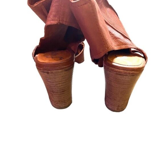 FREE PEOPLE Effie Block Heel Sz 39 (8.5) - Picture 4 of 4